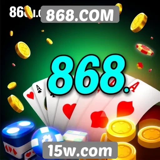 Variedade de jogos oferecidos no 868.COM