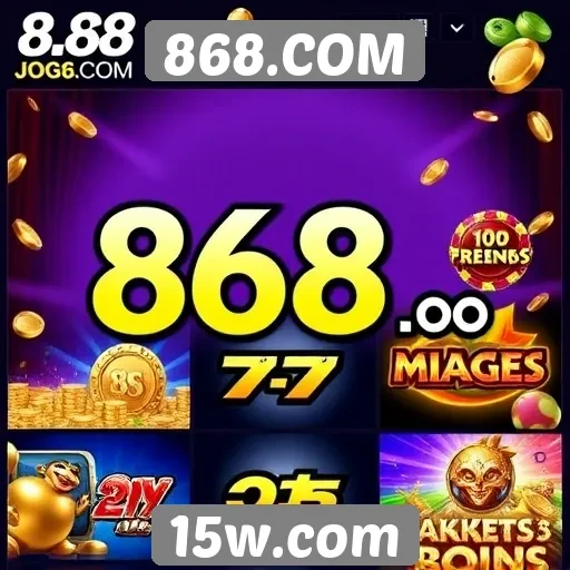 868.COM oferece uma ampla variedade de jogos online
